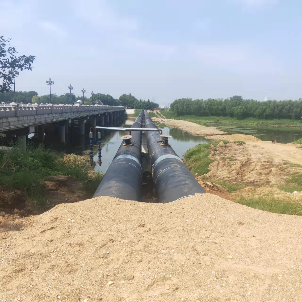 浦东球墨铸铁输油管道清洗